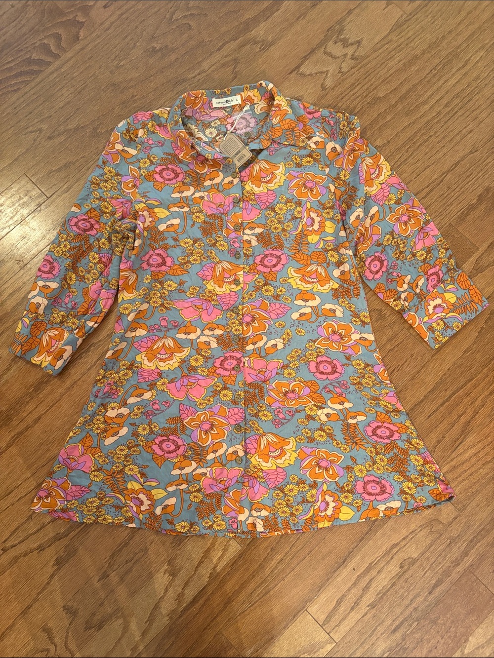 NWT Natural-Life, size large- floral print